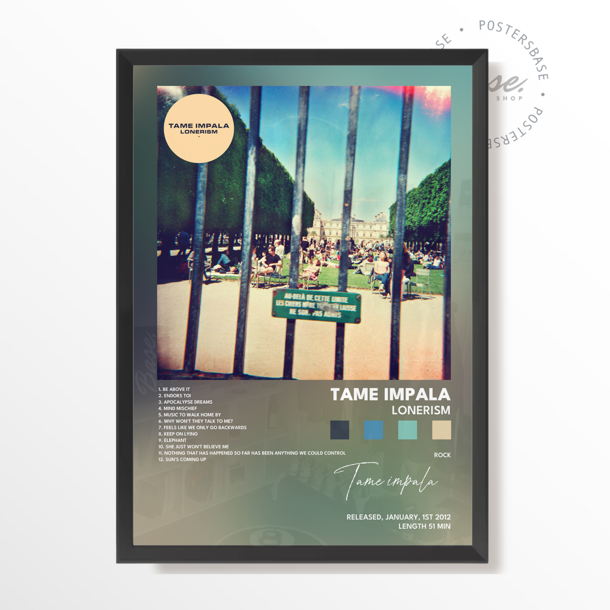 tame impala Lonerism poster