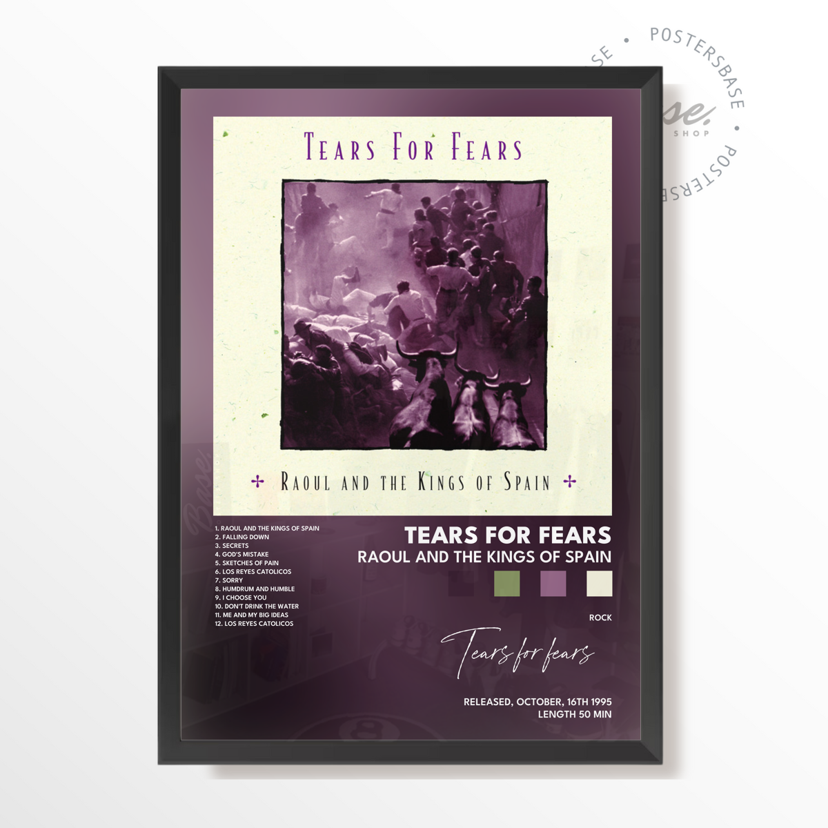 tears for fears Raoul and The Kings of Spain poster