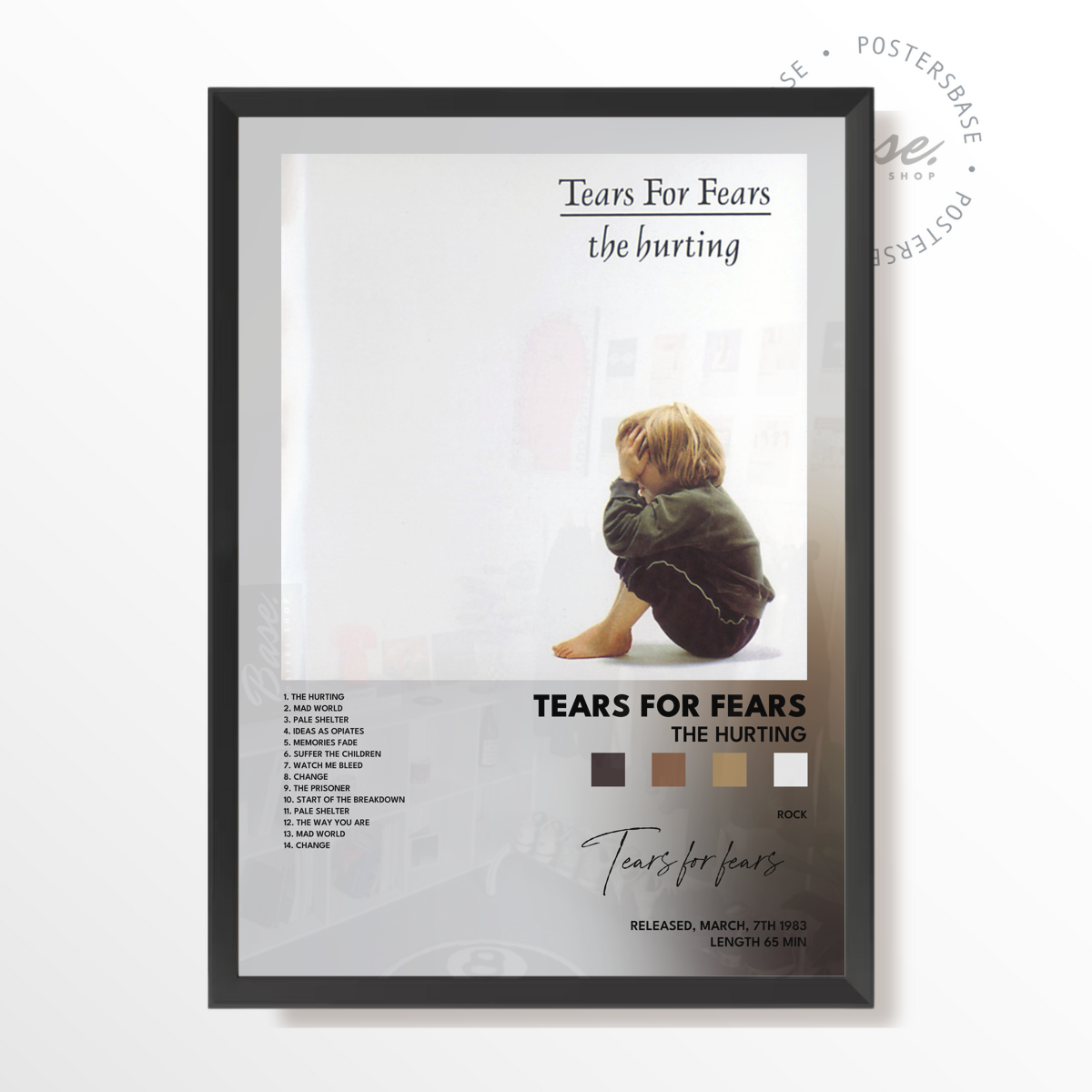 tears for fears The Hurting poster