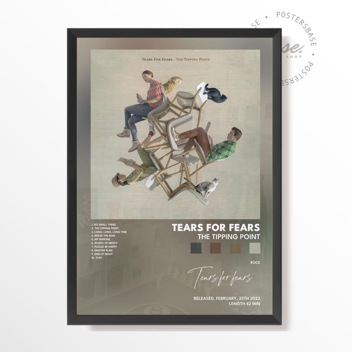 tears for fears The Tipping Point poster