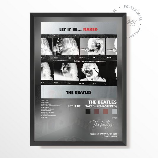 the beatles Let It Be Naked Remastered poster