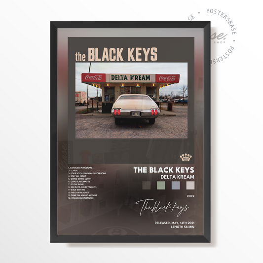 the black keys Delta Kream poster