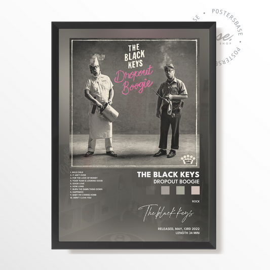 the black keys Dropout Boogie poster