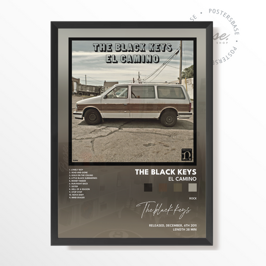 the black keys El Camino poster