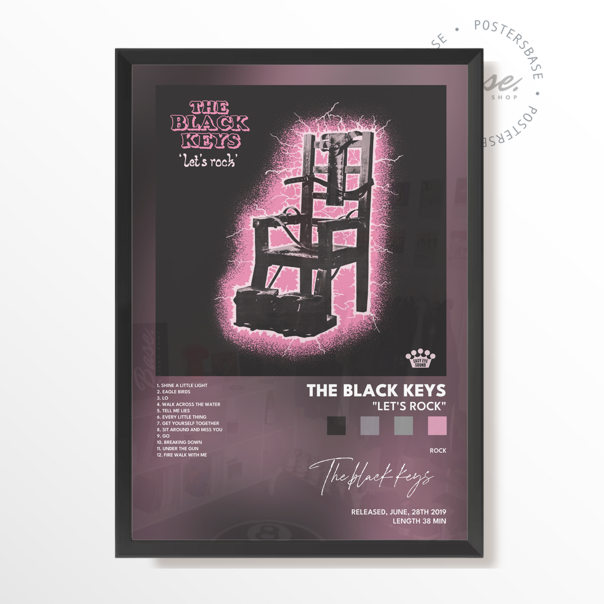 the black keys Lets Rock poster