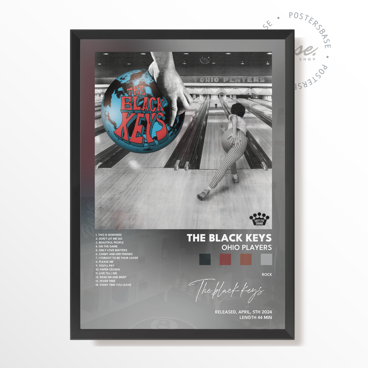 the black keys Ohio Players poster