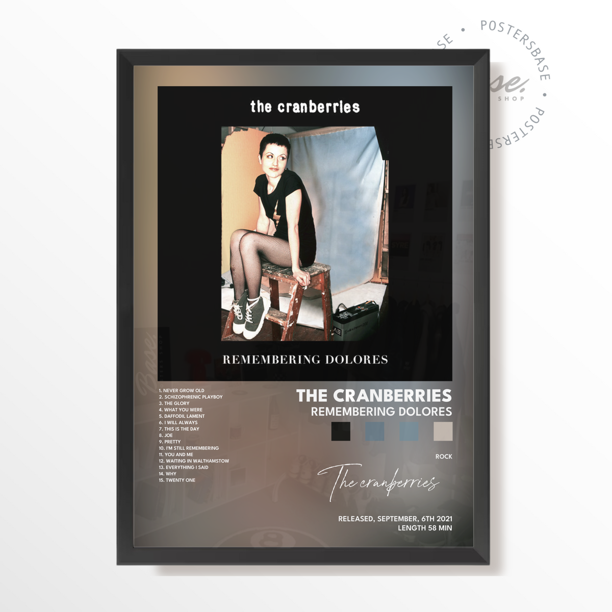 the cranberries Remembering Dolores poster