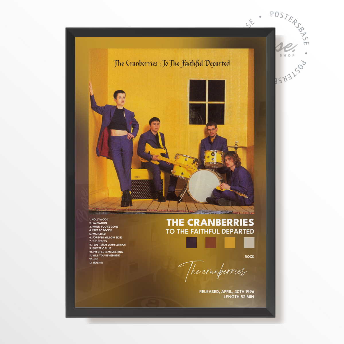 the cranberries To The Faithful Departed poster