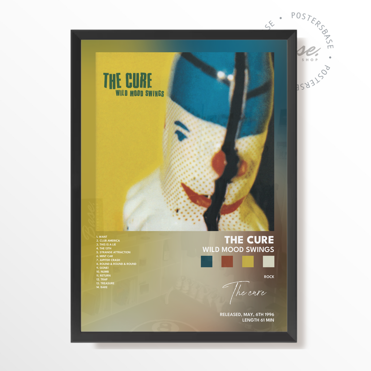 the cure Wild Mood Swings poster