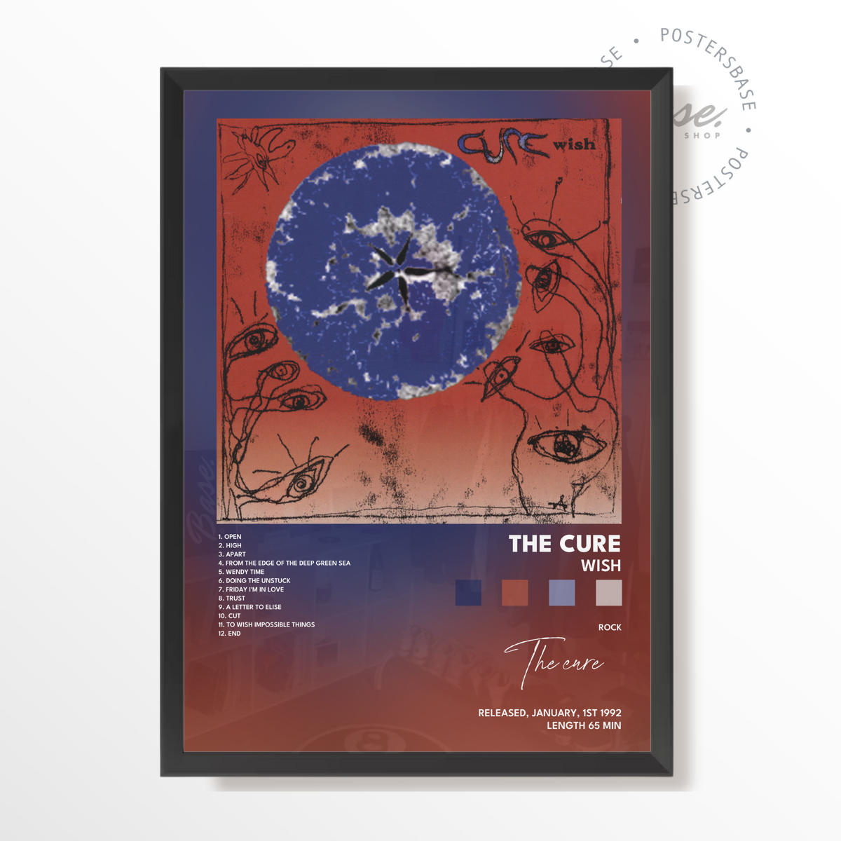 the cure Wish poster