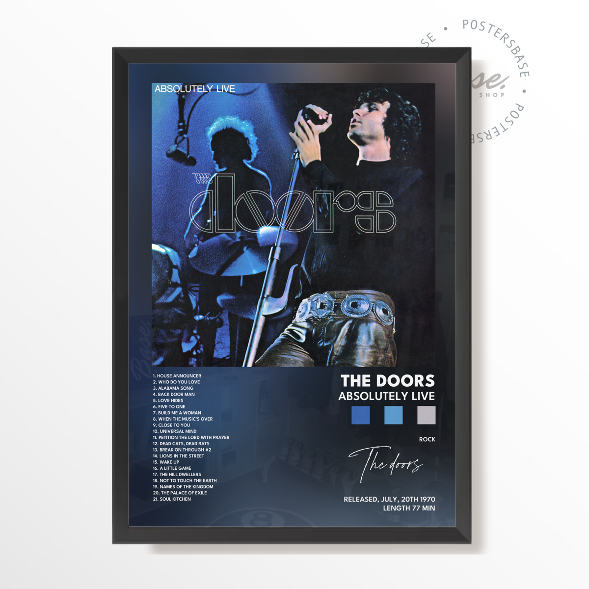 the doors Absolutely Live poster