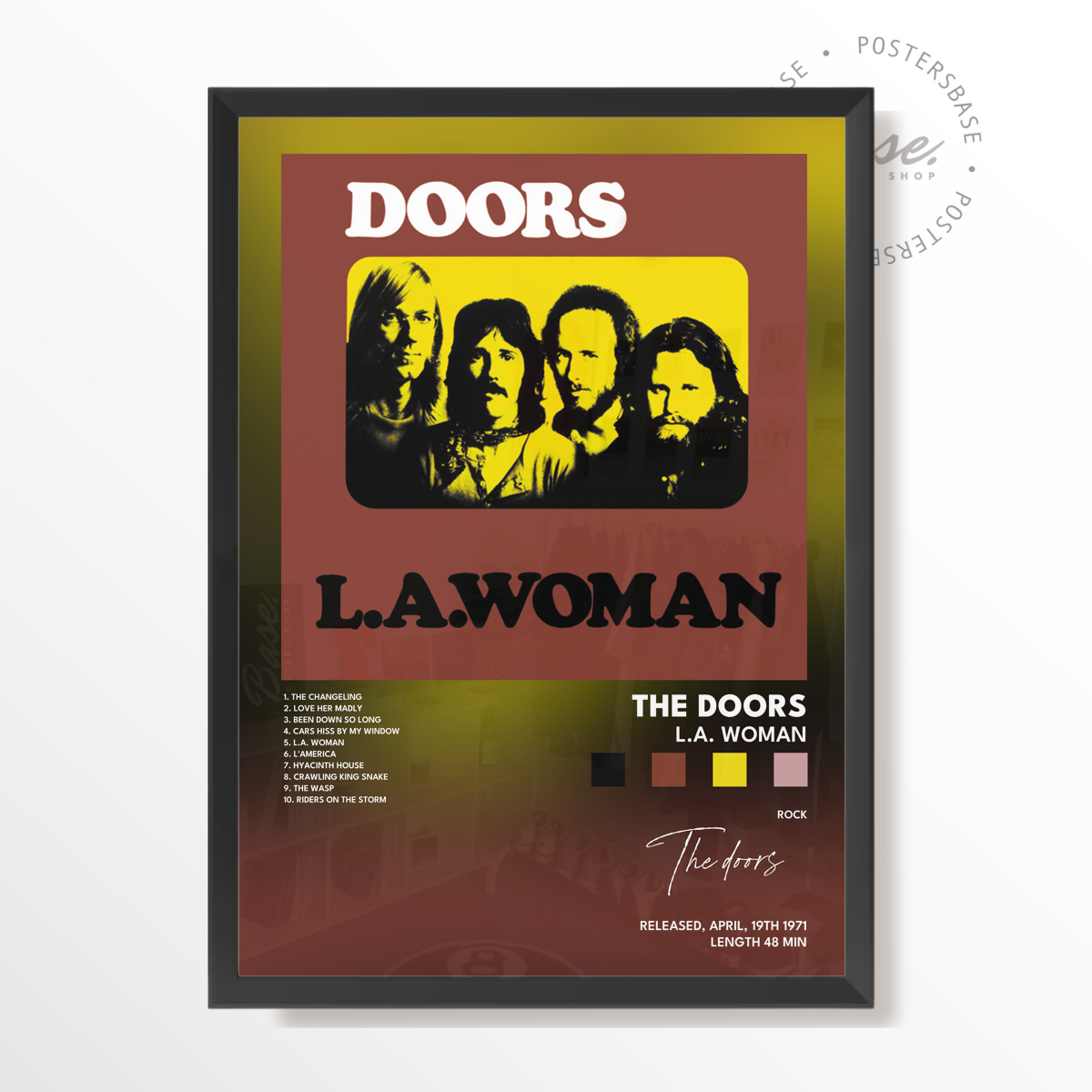 the doors LA Woman poster