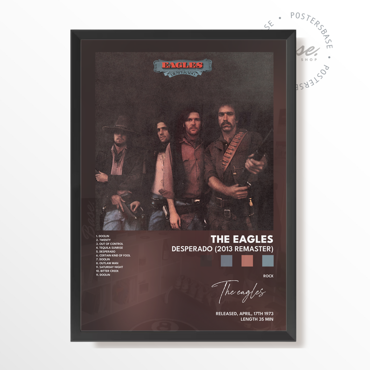 the eagles Desperado 2013 Remaster poster