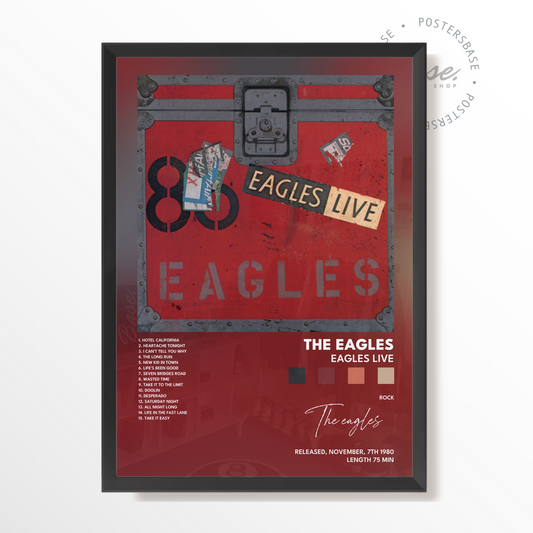 the eagles Eagles Live poster