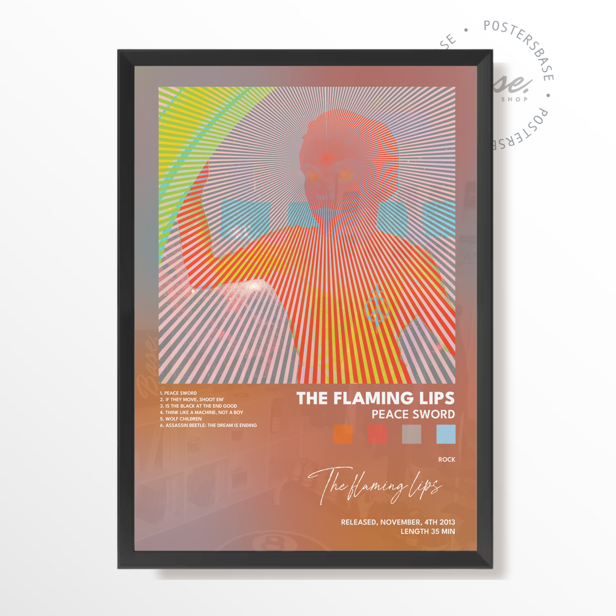 the flaming lips Peace Sword poster