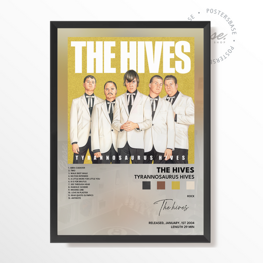 the hives Tyrannosaurus Hives poster