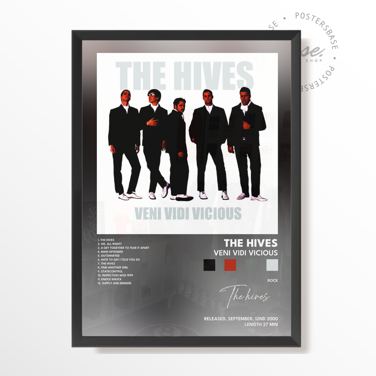 the hives Veni Vidi Vicious poster