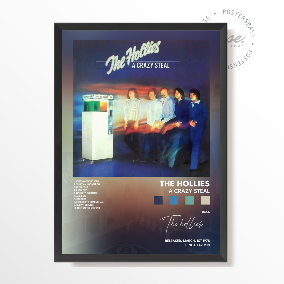 the hollies A Crazy Steal poster