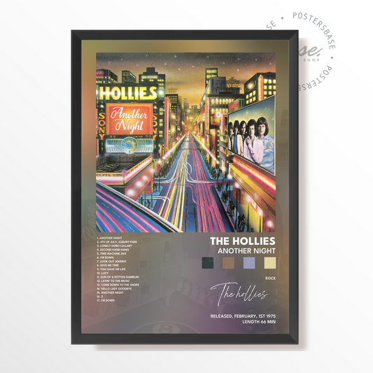 the hollies Another Night poster