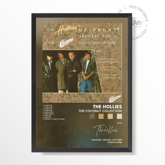 the hollies The Coconut Collection poster