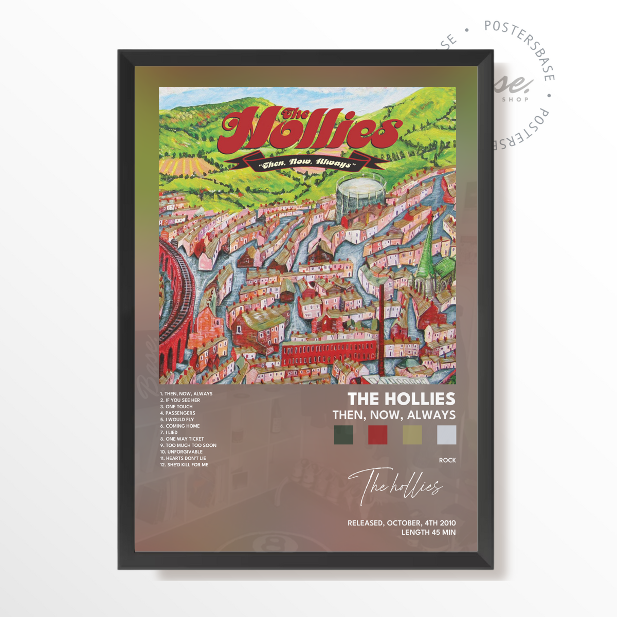 the hollies Then Now Always poster