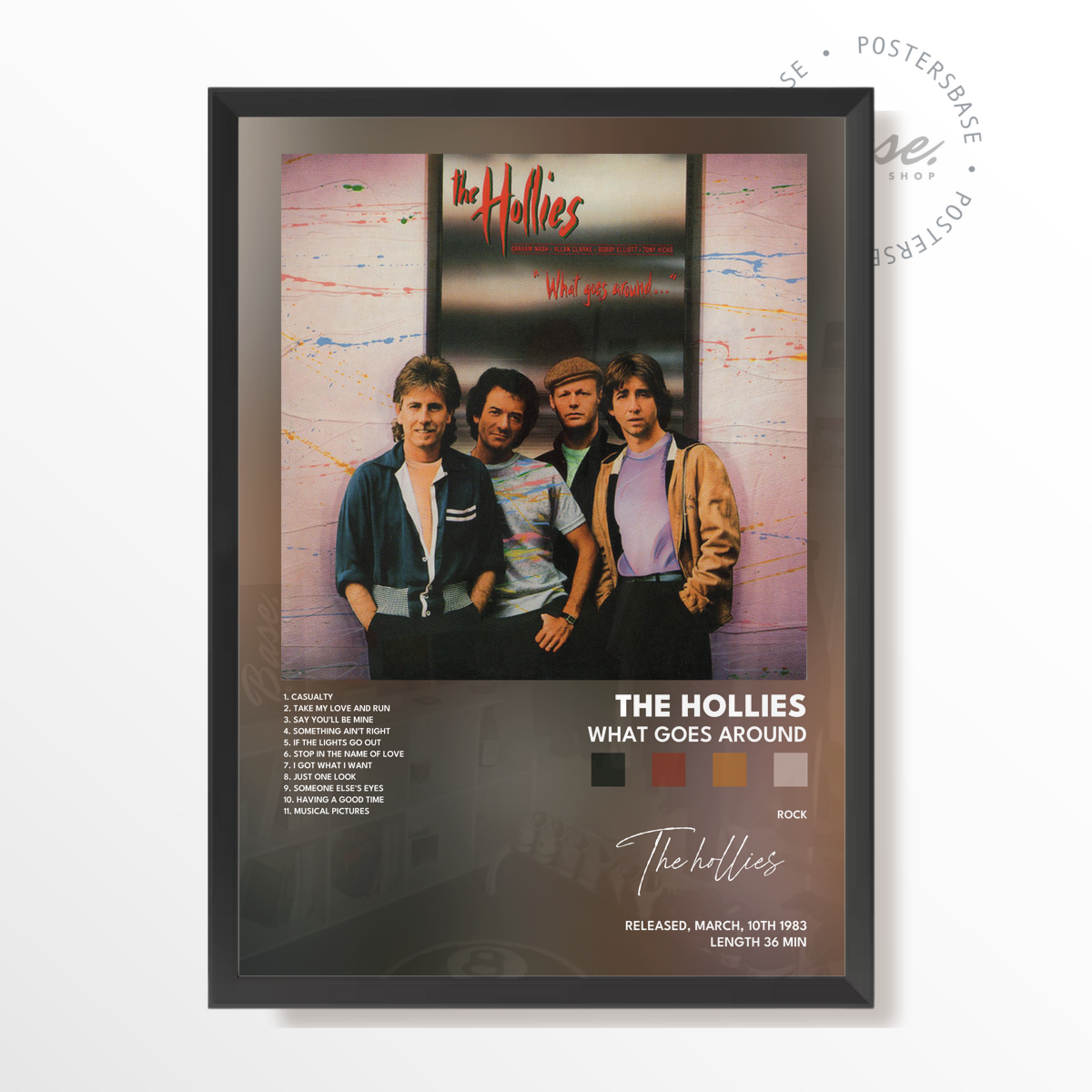 the hollies What Goes Around poster