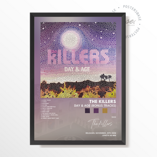 the killers Day  Age Bonus Tracks poster