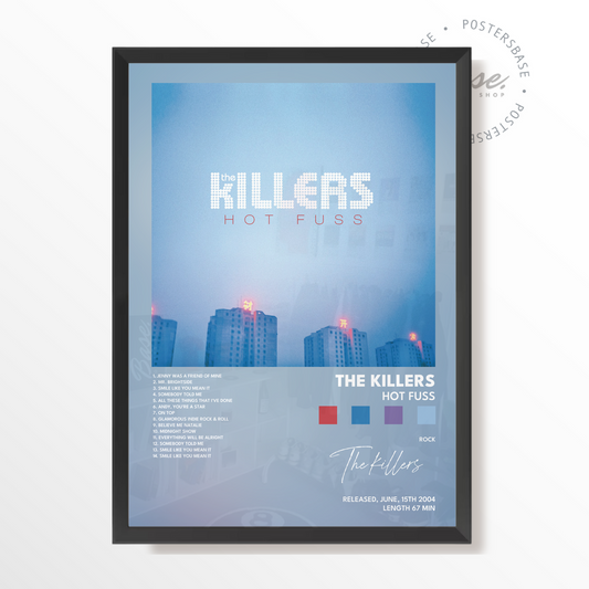 the killers Hot Fuss poster