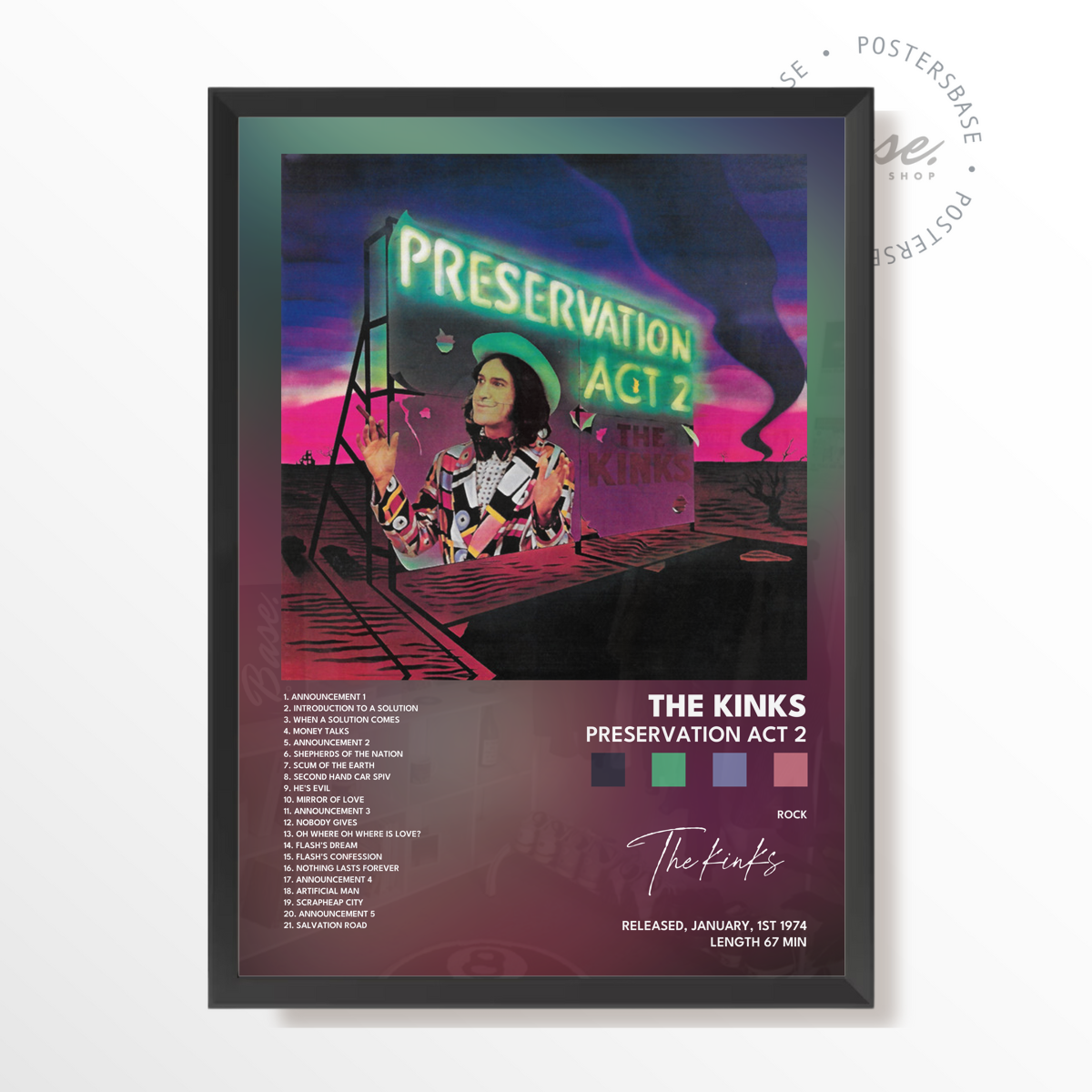 the kinks Preservation Act 2 poster