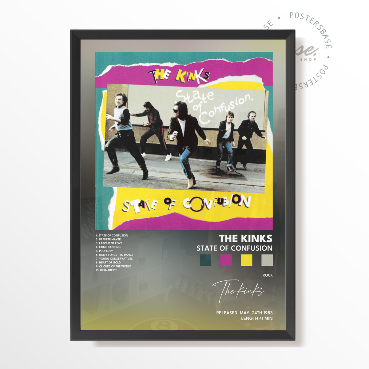 the kinks State of Confusion poster