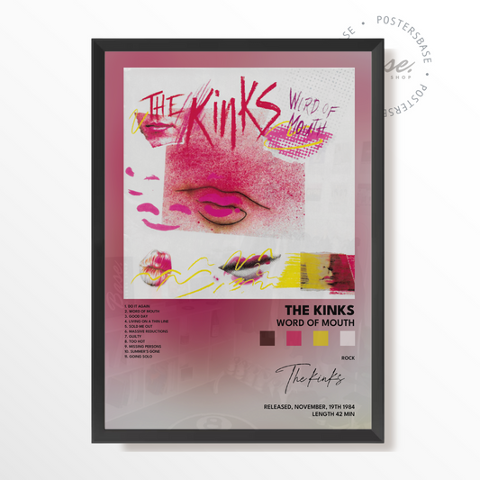 the kinks Word of Mouth poster