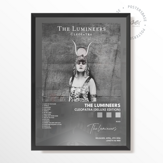 the lumineers Cleopatra Deluxe Edition poster