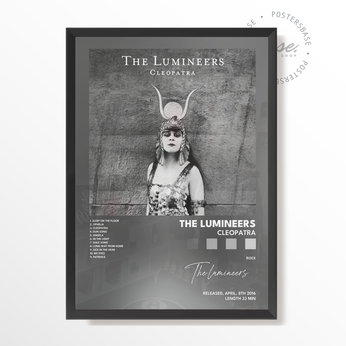 the lumineers Cleopatra poster