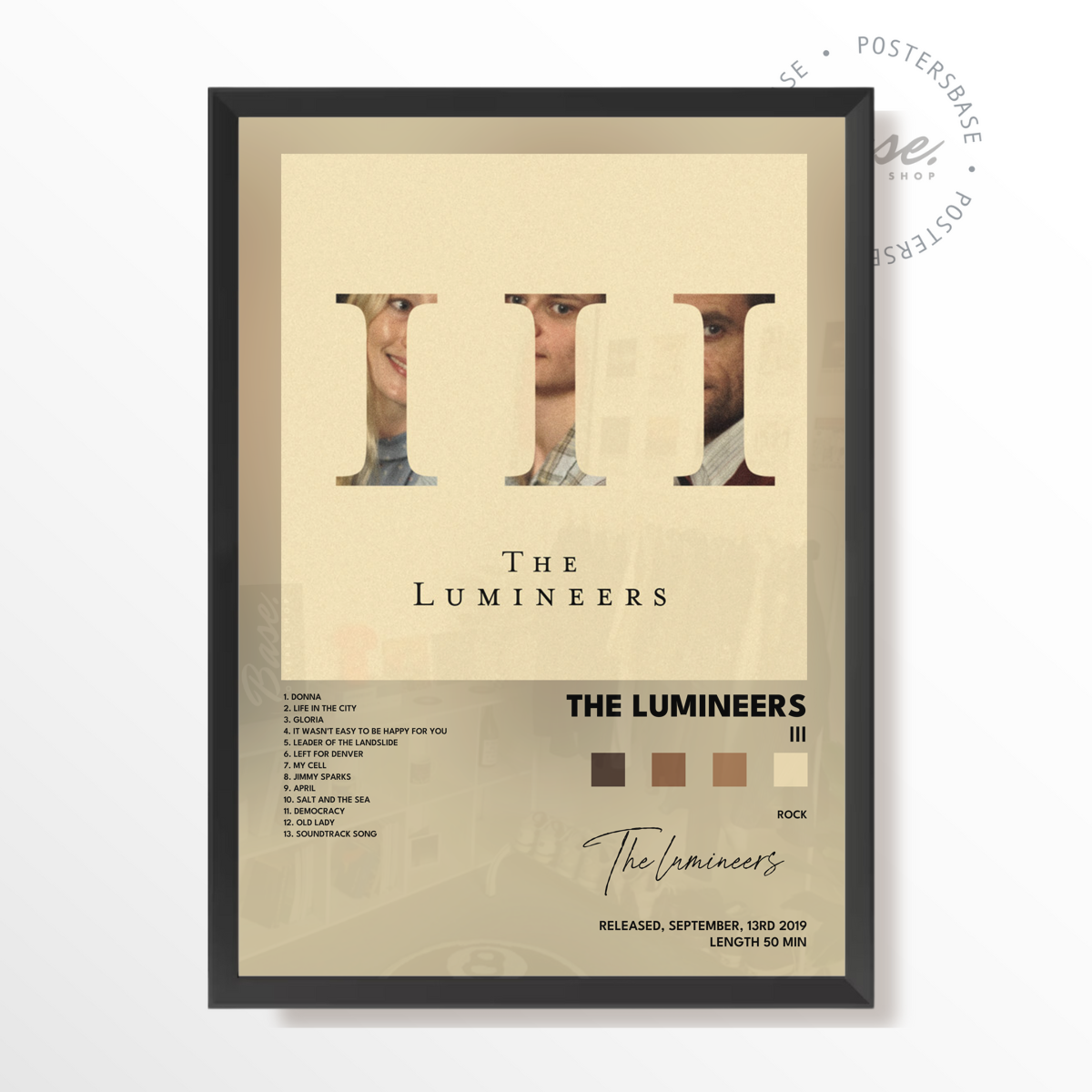 the lumineers III poster