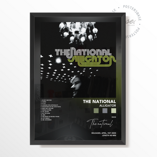 the national Alligator poster