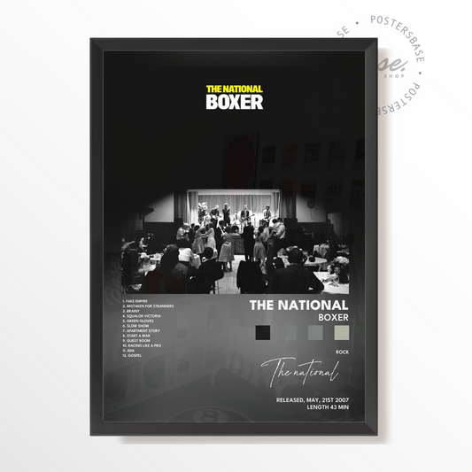 the national Boxer poster