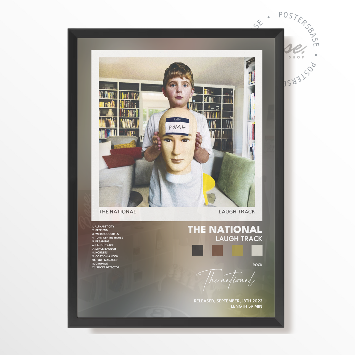 the national Laugh Track poster