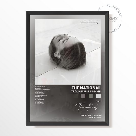 the national Trouble Will Find Me poster