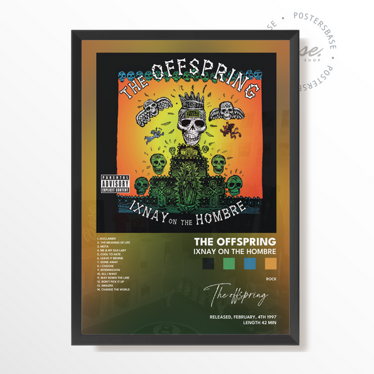 the offspring Ixnay On The Hombre poster