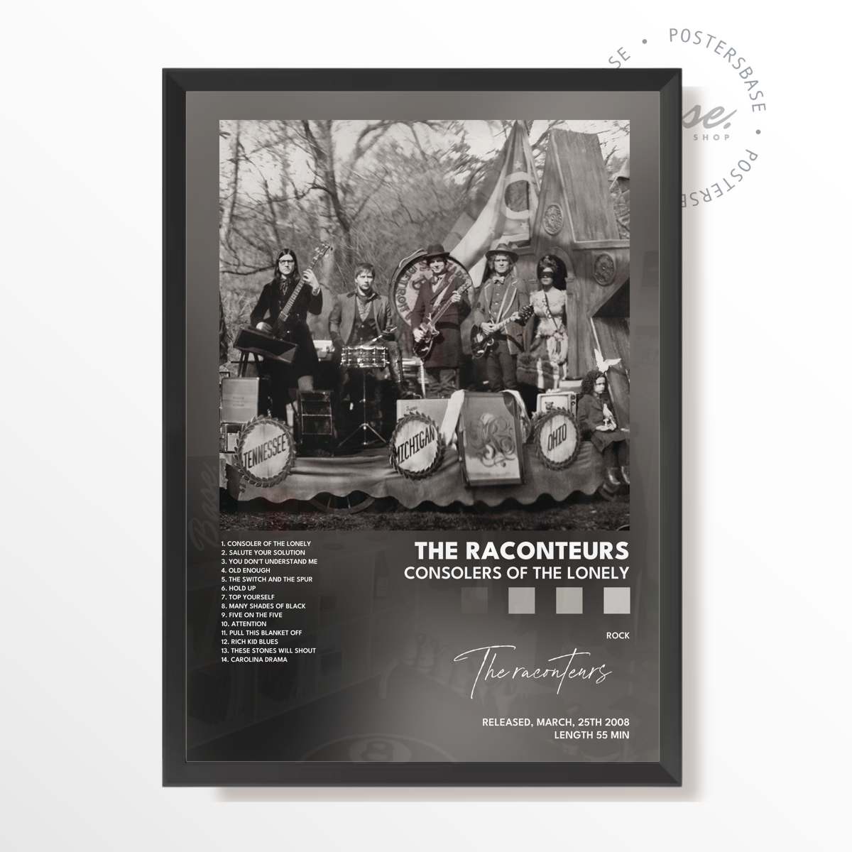 the raconteurs Consolers of the Lonely poster