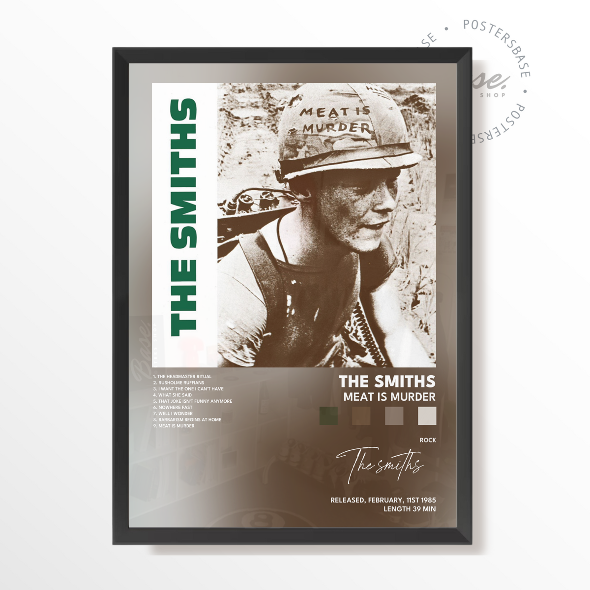 the smiths Meat Is Murder poster