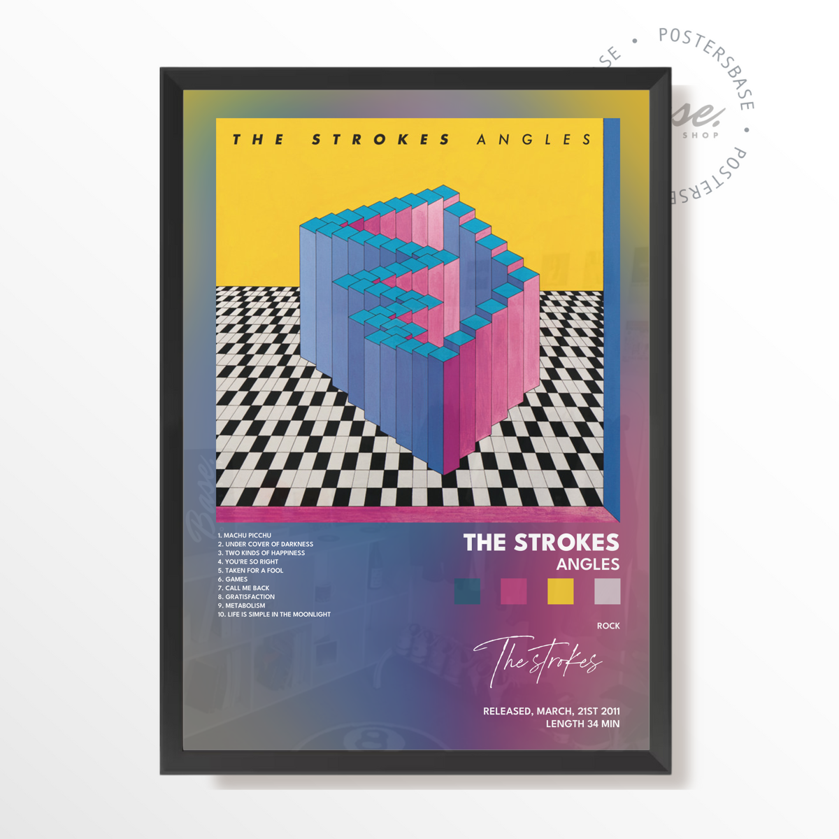 the strokes Angles poster