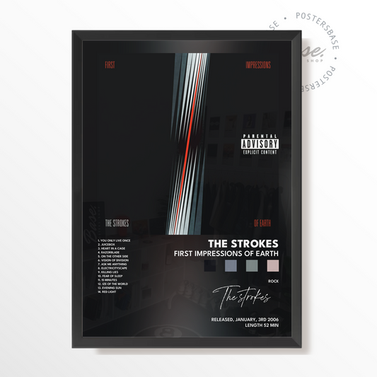 the strokes First Impressions Of Earth poster