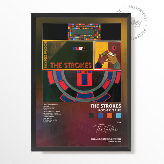 the strokes Room On Fire poster