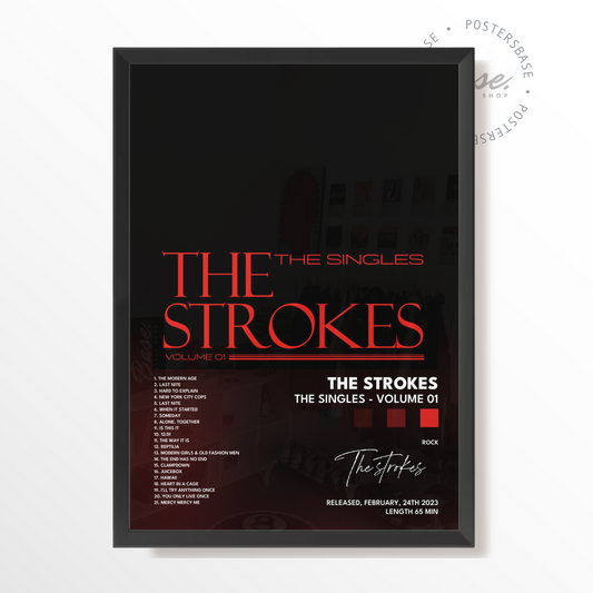 the strokes The Singles   Volume 01 poster