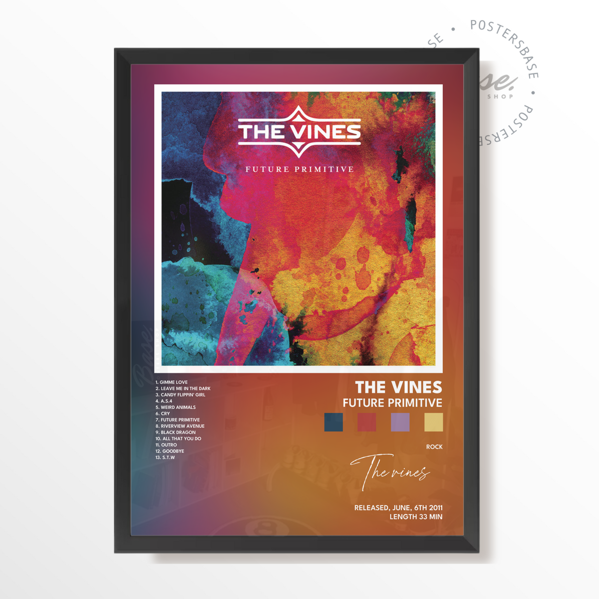 the vines Future Primitive poster