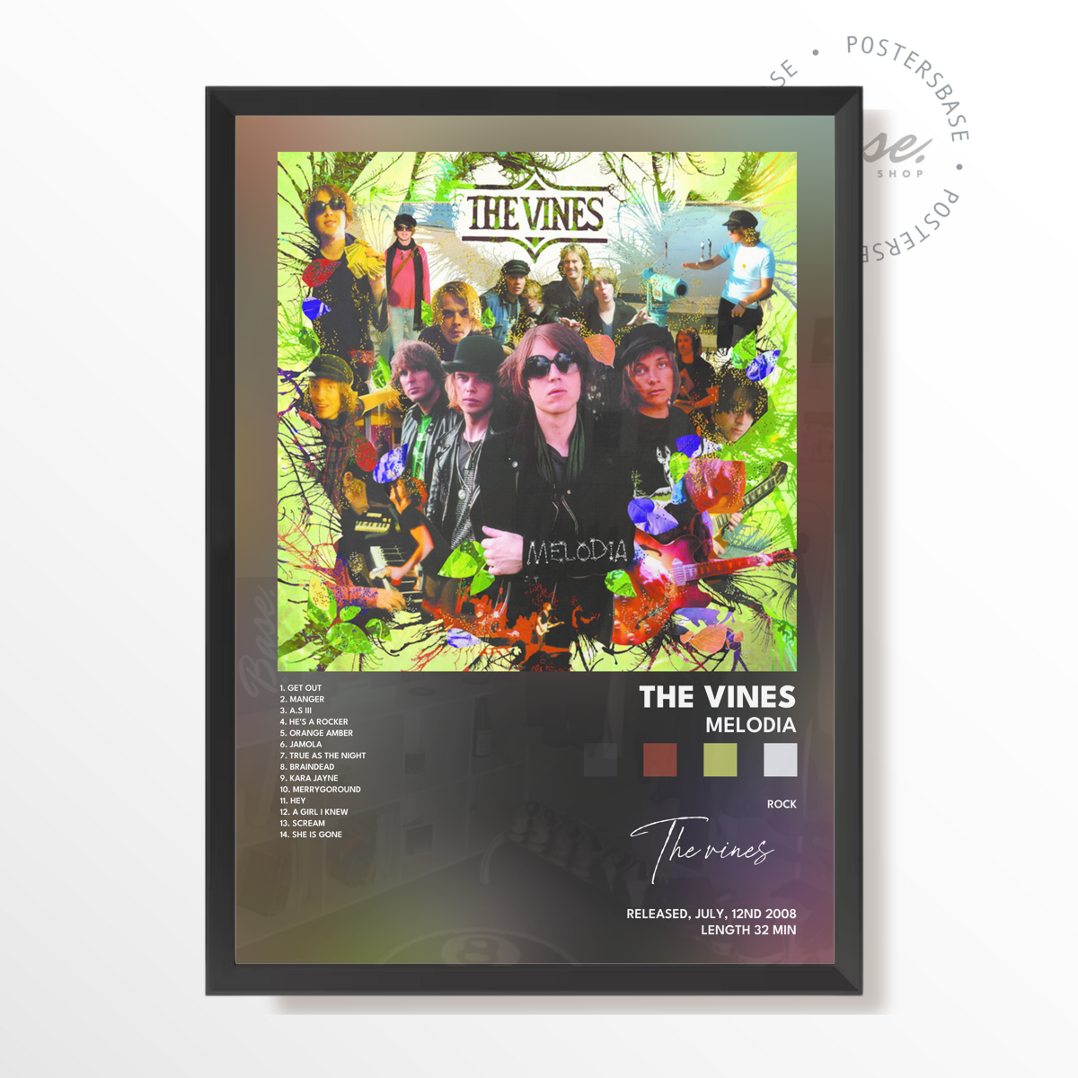 the vines Melodia poster