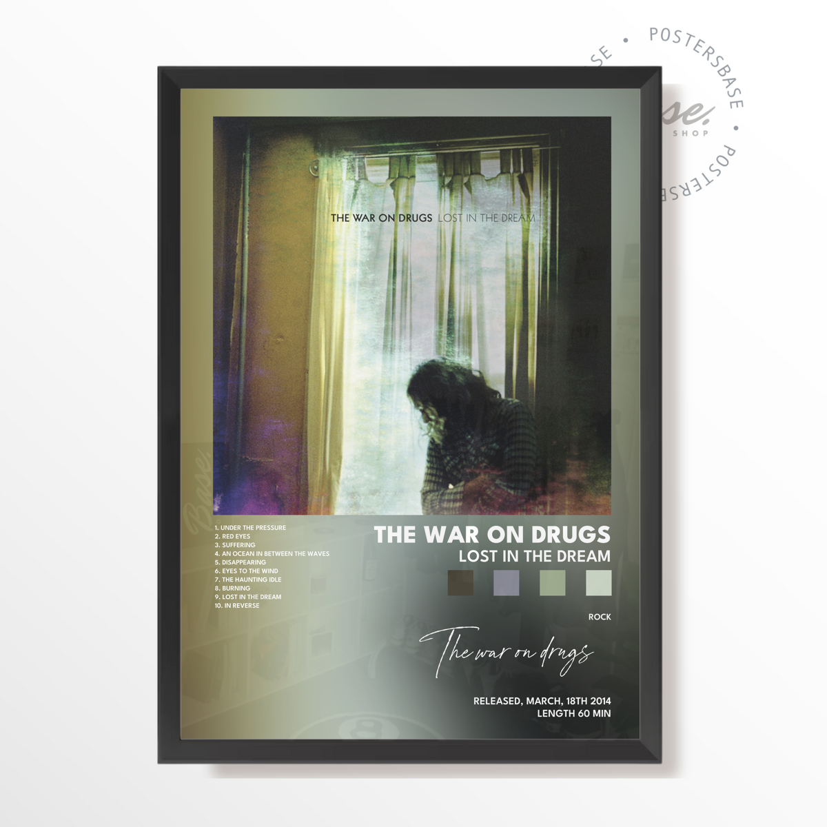 the war on drugs Lost In The Dream poster