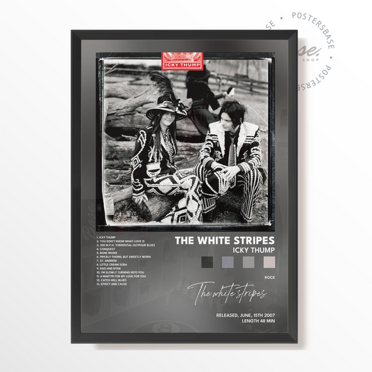 the white stripes Icky Thump poster