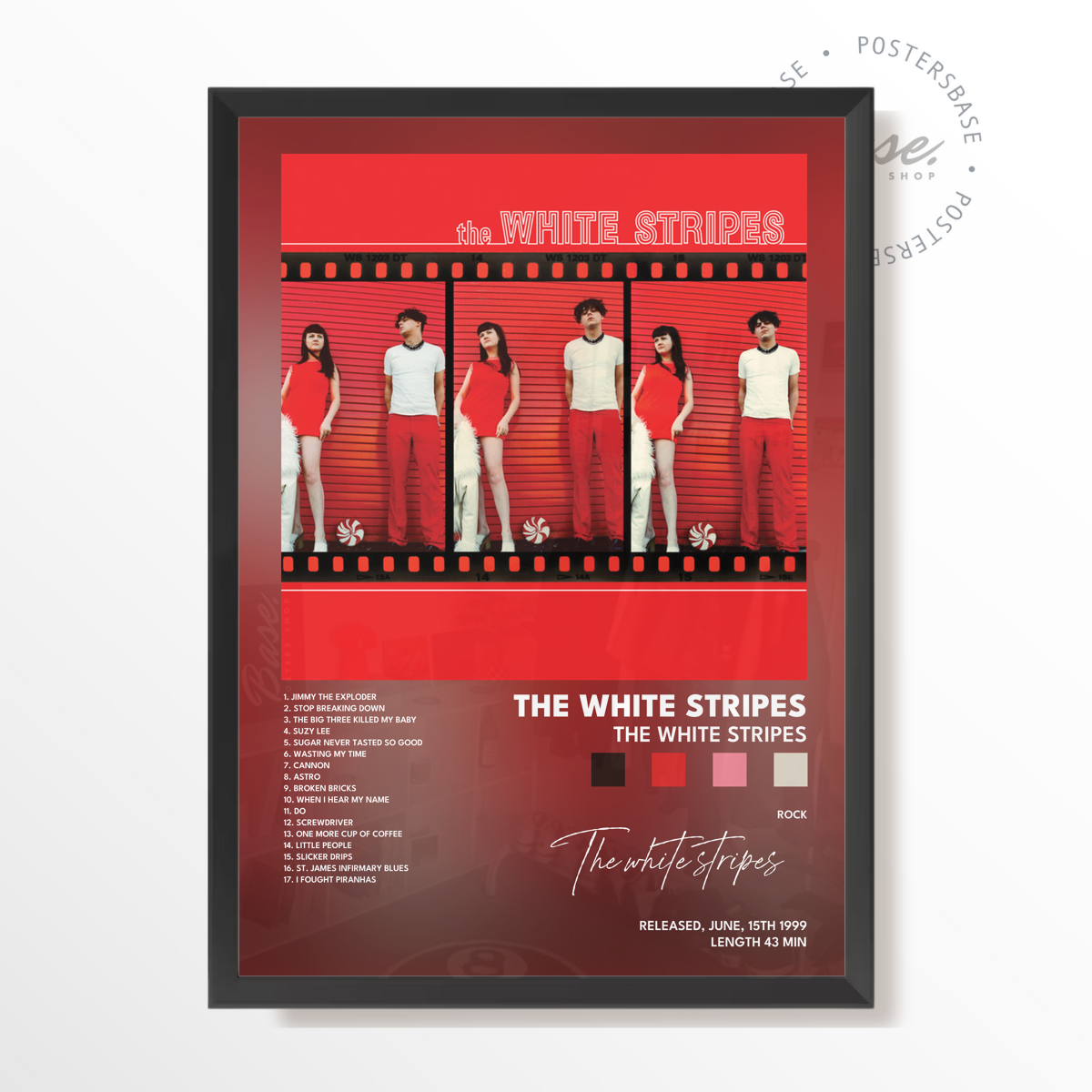 the white stripes The White Stripes poster